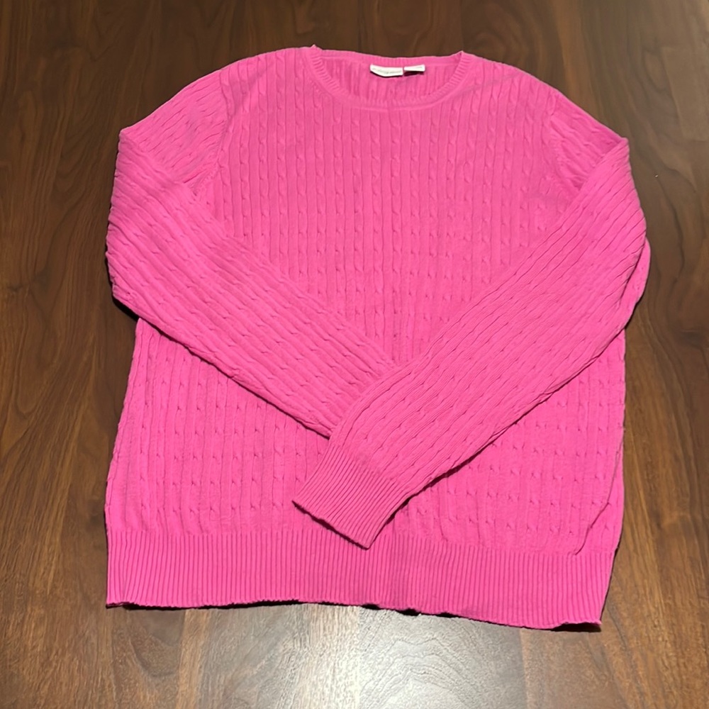 2 FOR $7 ITEM.  Kim Rogers Sweater.  Size L.
